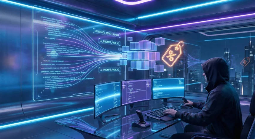 डिजिटल प्रॉम्प्ट बंडल्स को एक प्रीमियम प्रोडक्ट की तरह डिस्प्ले किया जा रहा है।